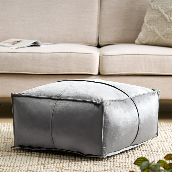 Mercer41 Mariya Velvet Pouf & Reviews | Wayfair