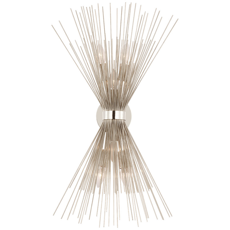 Strada 6 - Light Wallchiere, Polished Nickel