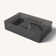 Transparent Grey Solid Surface Basin