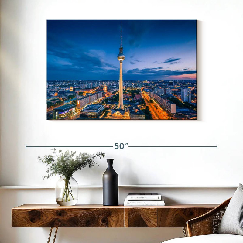 Rorry Alexanderplatz TV Tower, 26" H x 39" W