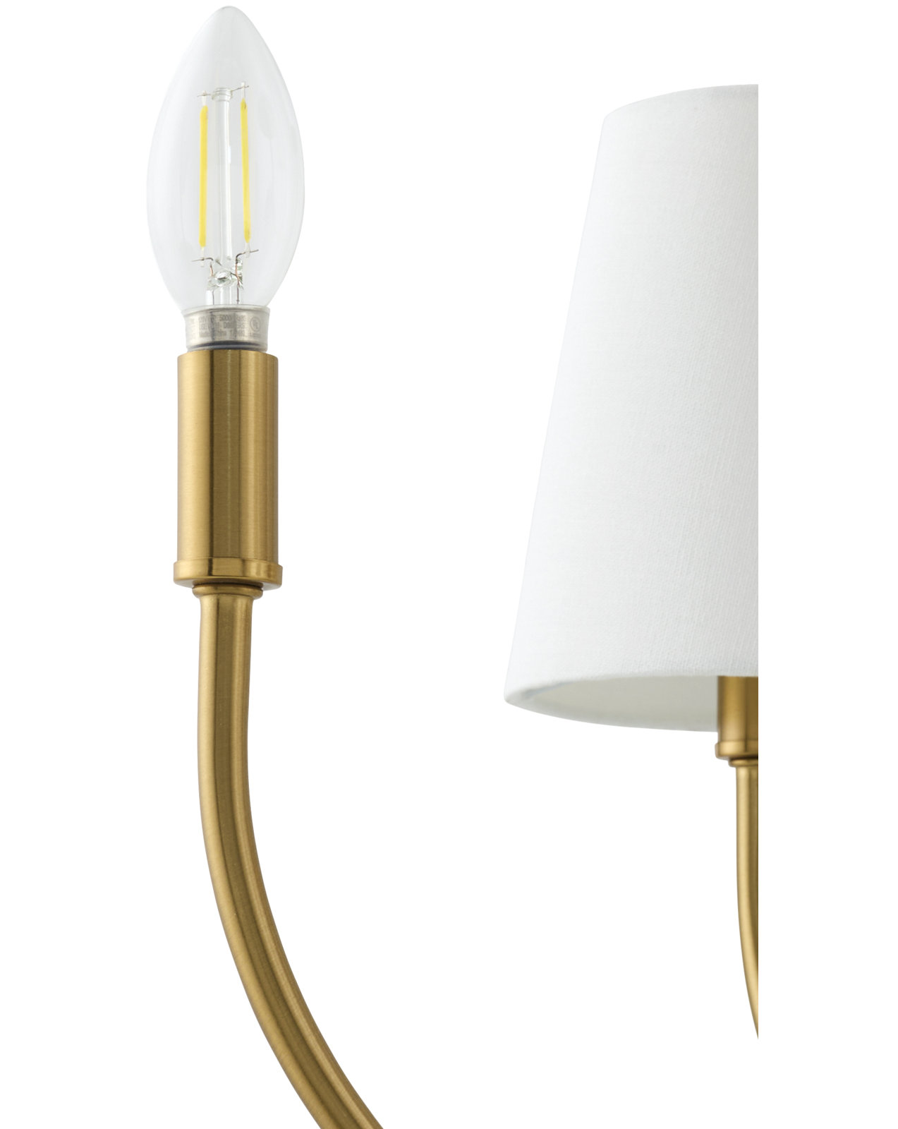 Zisa Chandelier, 26"L x 26"W x 16"H, Brass, 5