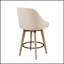 Élégant tabouret de comptoir avec siège pivotant pour le confort et le style dans les cuisines et les bars modernes