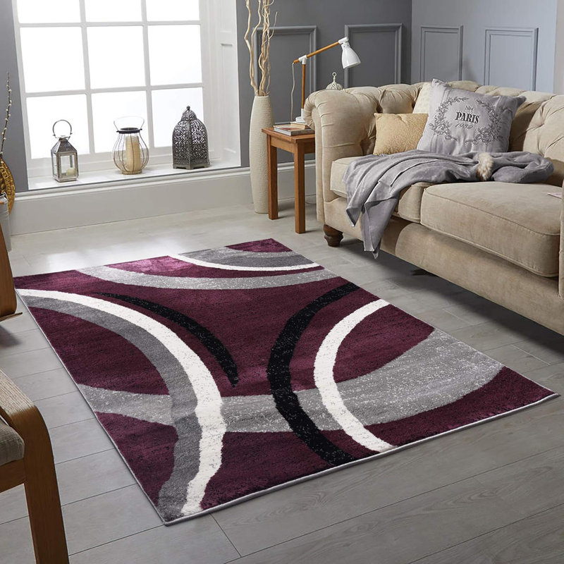 Bular Abstract Area Rug, Rectangle 80 x 150cm