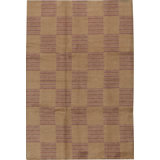 Gabbeh Wool Checkered Area Rug