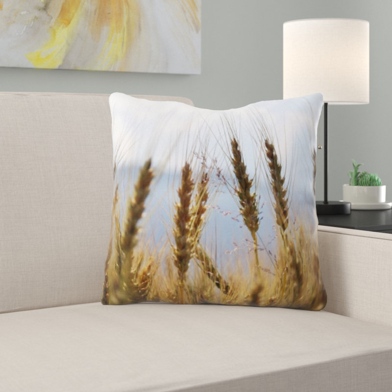 Coussin décoratif blé