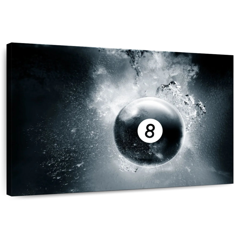 Goutte d'eau à huit boules, H 8 po x l 12 po