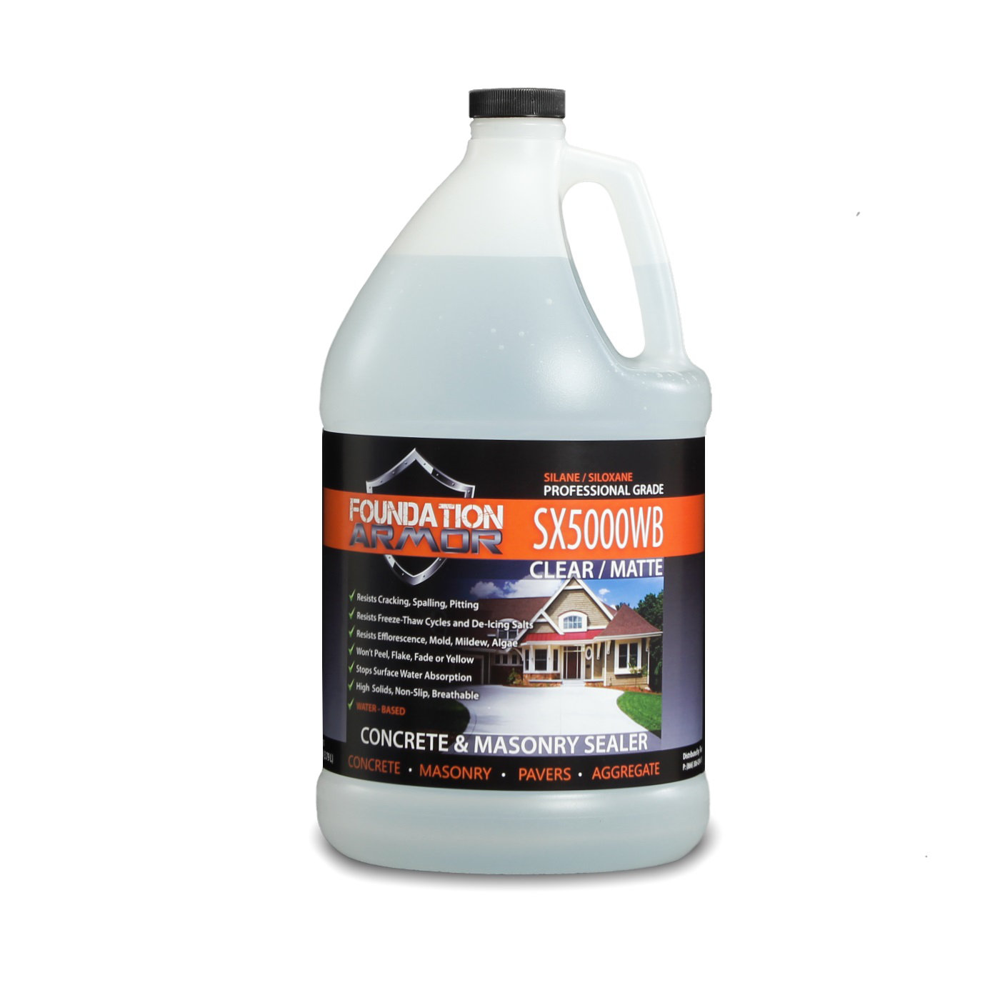 Foundation Armor 1 GAL Armor SX5000 WB DOTApproved Water Based Silane