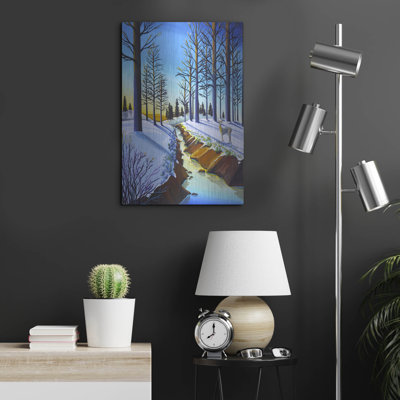Millwood Pines 'Bambi 16' by Cindy Thornton, Metal Wall Art