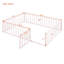 Structure de lit en métal avec clôture et porte-792328124-792328125