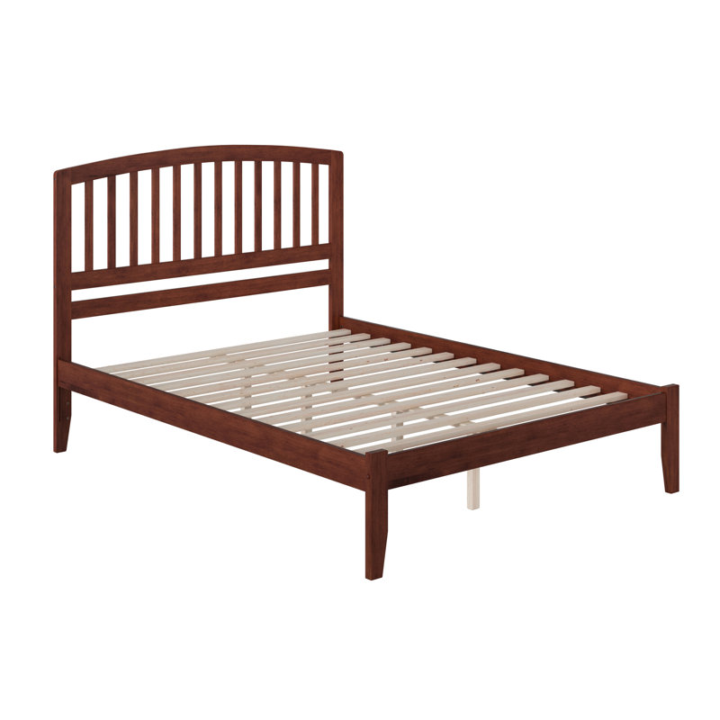 Bealeton Solid Wood Platform Bed, Walnut, King