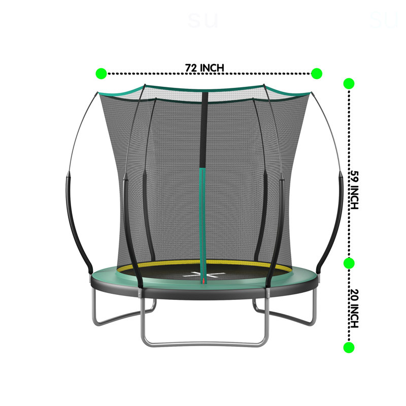 YC 6FT Springfree No Gap Trampoline