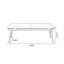 Banc rembourré en cuir massif brun-828419014