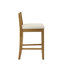 Tabouret de bar en bois d'hévéa avec siège en tissu Barrymore-2042265964-2042265952-2019354556