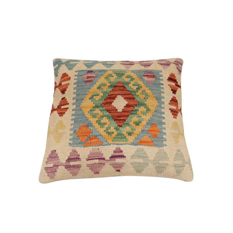 Housse et insert de coussin carré 100% laine
