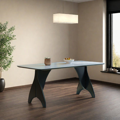 Home-style Creative-shaped Rock Slab Dining Table