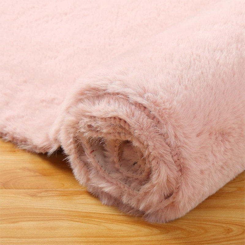 Tapis rond en aloisia avec envers antidérapant, Rond 3 pi