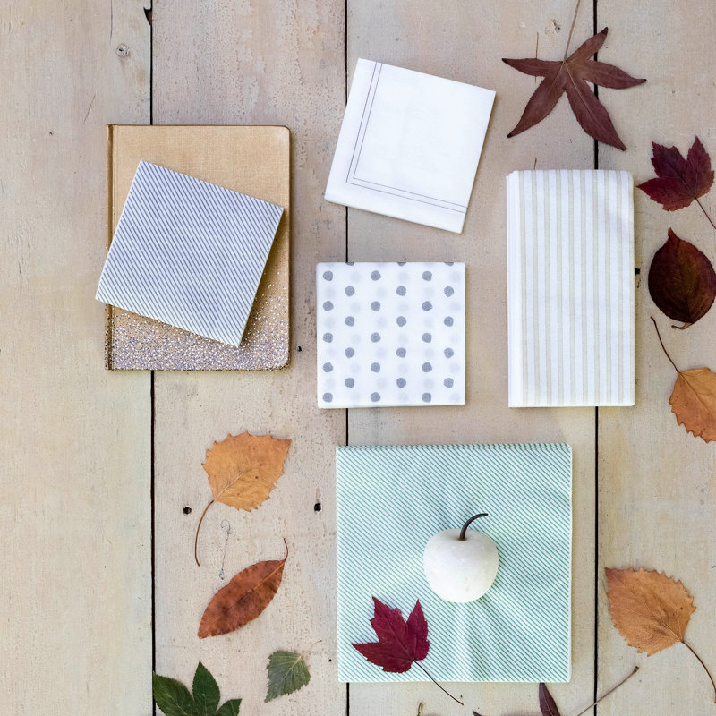 Serviettes d'invité, serviettes, Green, 50
