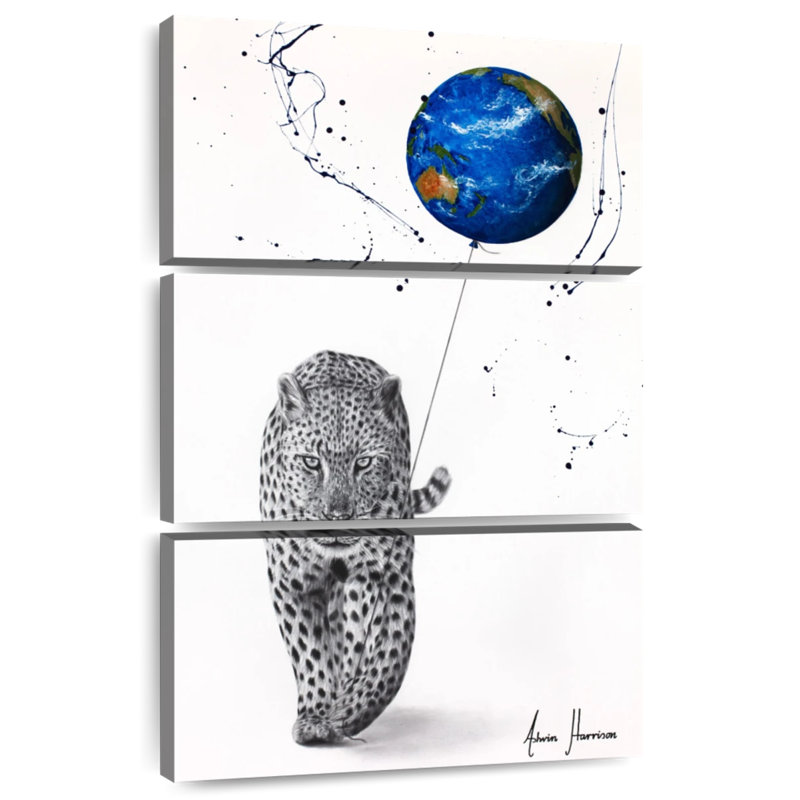 Brampt A Leopard's World, 32" H x 20" W