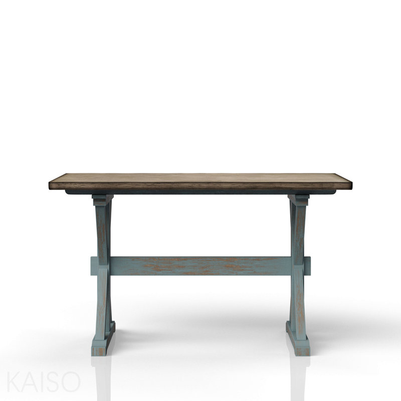 X Based Counter Height Casual Dining Table