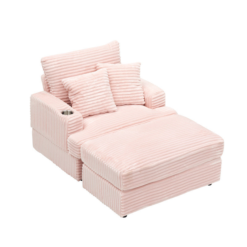 39” Single Mandell, Pink