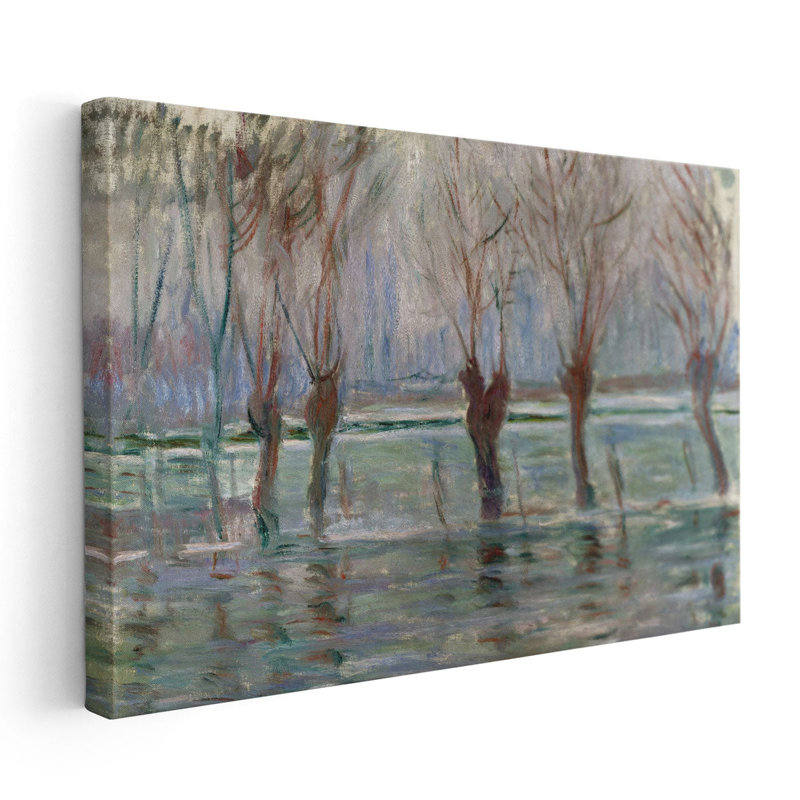 Flood Waters, 1896 - reproduction d'art sur toile, H 20 po x l 30 po