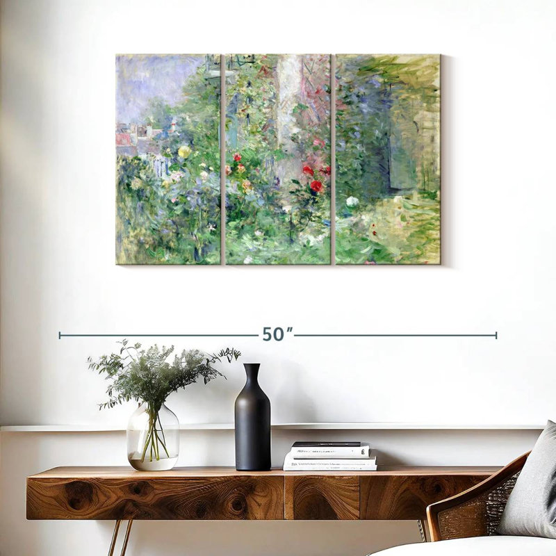 Senne le jardin à Bougival, H 24 po x l 38 po