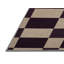 Tapis gris à carreaux lavable à la machine-55344305