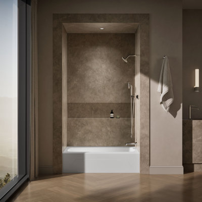 Seaforth™ 54" x 30" Alcove/Tile in Soaking Cast Iron Bathtub
