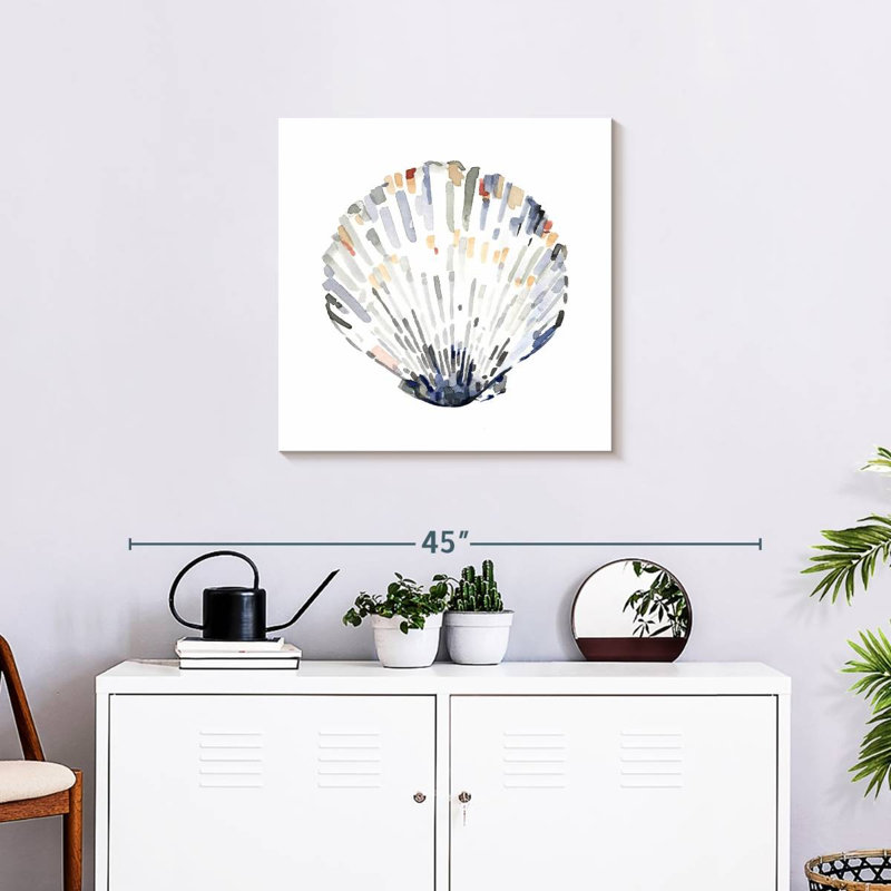Aletra Simple Shells III, 24" H x 24" W