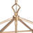4 - Light Lantern Geometric Chandelier