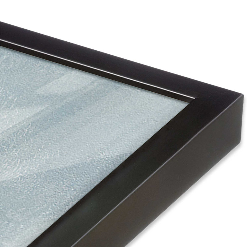 Impressions of Stillness I, H 13,75 po x l 13,75 po, Encadrement ouvert, zinc vieilli