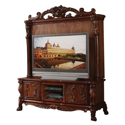 Dresden Entertainment Center, Cherry Oak Finish