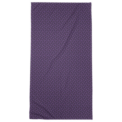 Serviette de bain hexagonale classique en treillis