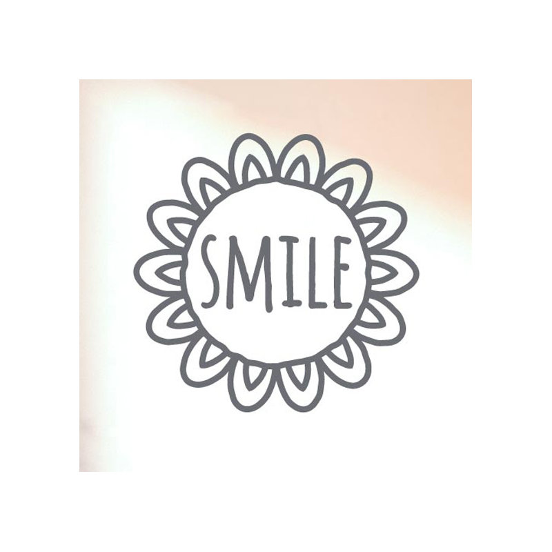 Non-Wall Damaging Wall Decal, Grey