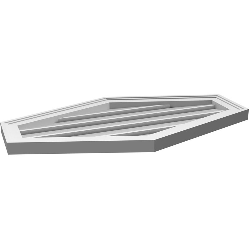 Pente verticale verticale en uréthane 4 pi, H 18 po x l 32 po x P 1,5 po