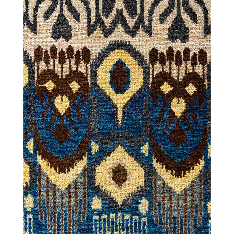 Overdyed One-of-a-Kind 8' 0" X 10' 0" Hand Knotted Area Rug