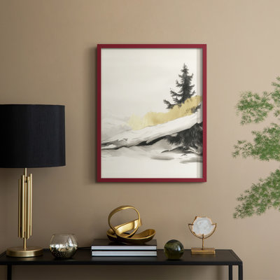 Christmas Holiday Art CCCXCVIII Framed Print - Solid Wood