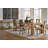 19'' H Upholstered Pine Dining Chair