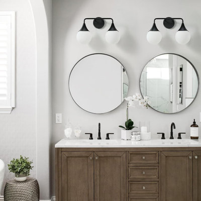 Éclairage pour meuble-lavabo 2 lumières Nomaan