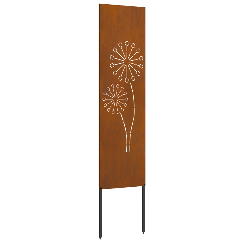 140cm H x 50cm W Rusty Fence Panels Included