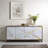 Paavan Marble Console Cabinet