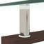 Table basse rectangulaire en verre, table basse transparente, tables d'appoint modernes pour le salon, meubles de salon-741970404-741970409