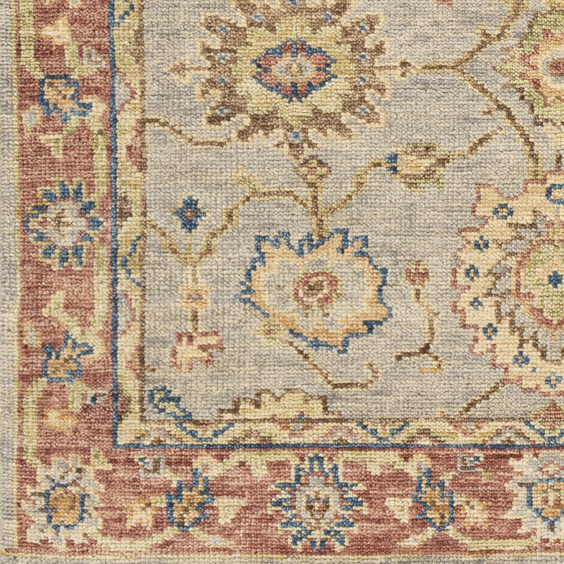 Biscayne Wool Oriental Area Rug, Rectangle 4' x 6'