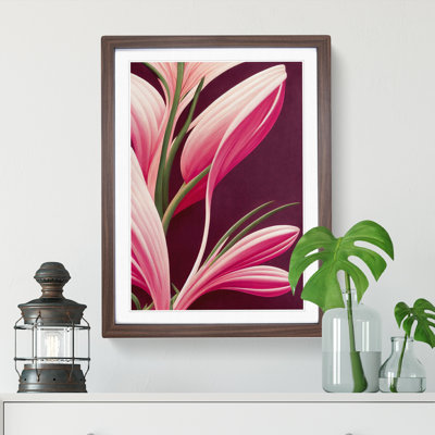 The Masterful Flower - Single Picture Frame Print