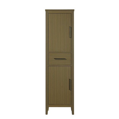 20 Inch Bath Storage Cabinet in Chestnut Brown