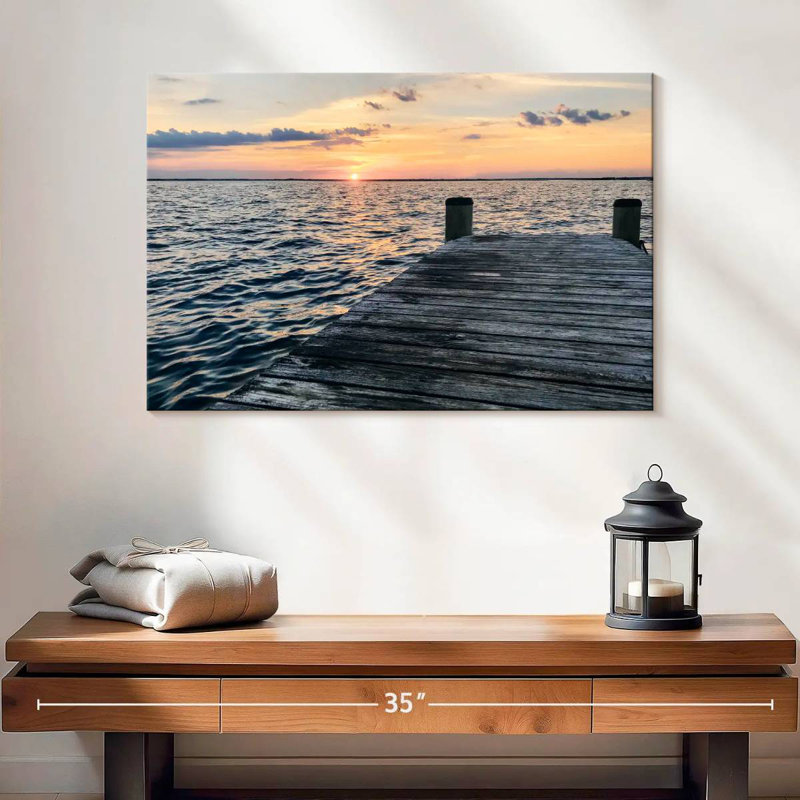 Dover Beach, 16" H x 24" W