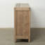 6-Drawer Chest 53Wx18Dx40H Weathered Natural Solid Pine