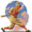 « baseball ball » par j.f. kernan, reproduction d’art sur toile tendue-15060908