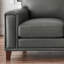 Fauteuil en cuir Hayward