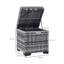 Wicker Outdoor Bench-110826653-110826651